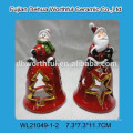 Merry christmas ceramic candle holder